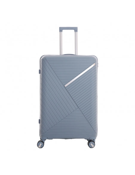 LOT DE 4 BAGAGES EN SILICONE BLEU 