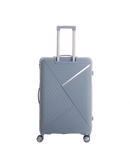 LOT DE 4 BAGAGES EN SILICONE BLEU 