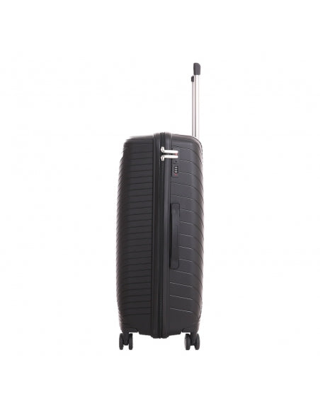 LOT DE 4 BAGAGES EN SILICONE NOIR 